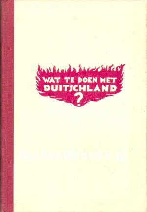 Wat te doen met Duitschland?