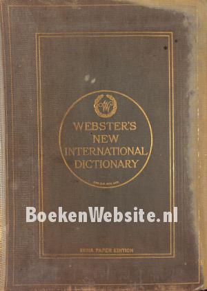 Webster's New International Dictionary of the English Language