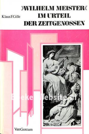 Wilhelm Meister im Urteil der Zeitgenossen