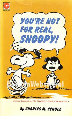 You're Not For Real, Snoopy!