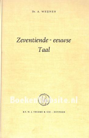 Zeventiende-eeuwse Taal