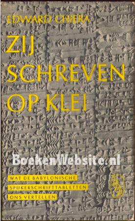 Zij schreven op klei