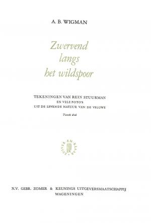 Zwervend langs het wildspoor