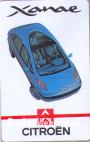 10 telefoonkaarten Citroen Xanae, geseald