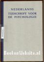Nederlands tijdschrift voor de Psychologie 1966