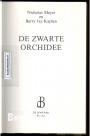 De zwarte orchidee