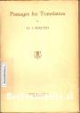 Passages for Translation