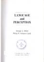 Language and Perception