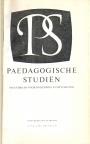 Paedagogische studien 1958