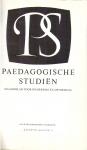 Paedagogische studien 1960