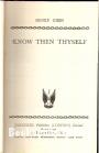 Know Then Thyself