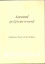 Accoord in lijn en woord