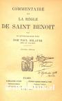 Commentaire sur La Regle De Saint Benoit