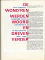 De wond'ren werden woord en dreven verder