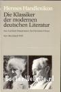 Die Klassiker der modernen deutschen Literatuur