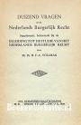 Duizend vragen over Nederlands Burgelijk Recht