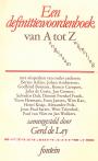 Een definitie-woordenboek van  A tot Z