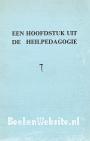 Een hoofdstuk uit de heilpedagogie