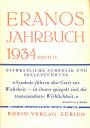 Eranos Jahrbuck 1934