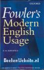 Fowler's Modern English Usage