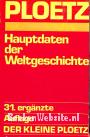 Hauptdaten der Weltgeschichte