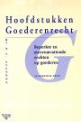 Hoofdstukken Goederenrecht