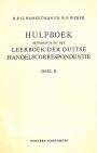 Hulpboek Duitse handelscorrespondentie II