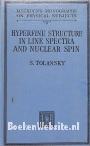 Hyperfine Structure in Line Spectra and Nuclear Spin