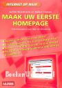 Maak uw eerste Homepage