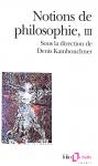 Notions de philosophie III