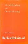 Occult Reading and Occult Hearing