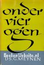 Onder vier ogen