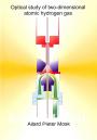 Optical study of two-dimensional atomic hydrogen gas