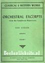Orchestral Excerpts from the Symphonic Repertoire