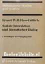 Soziale Interaktion und literarischer Dialog