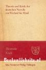 Theorie und Kritik der deutschen Novelle
