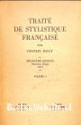 Traite de stylistique francaise I