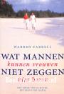 Wat mannen niet zeggen