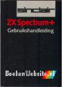 ZX Spectrum+, Gebruikshandleiding